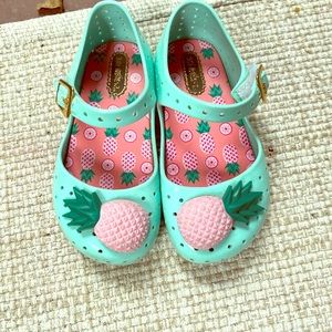 Mini melissa coconut toddler shoes